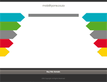 Tablet Screenshot of mobilityone.co.za